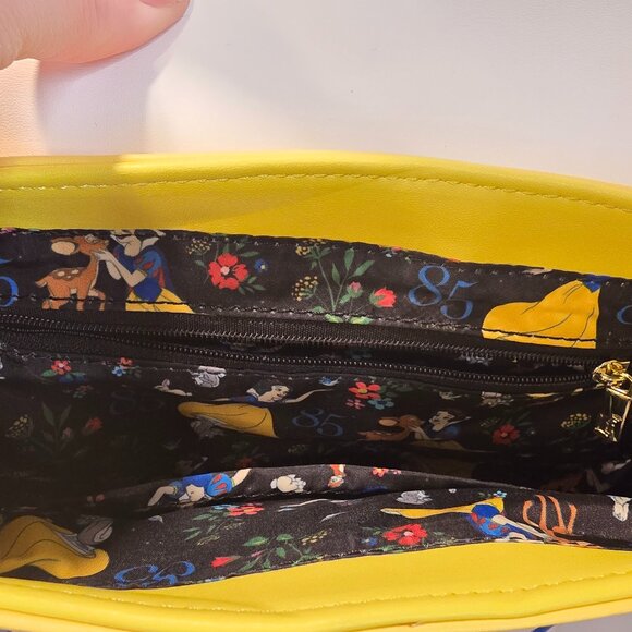 Loungefly Snow White and the Seven Dwarfs 85th Anniversary Crossbody Bag - Picture 3 of 9